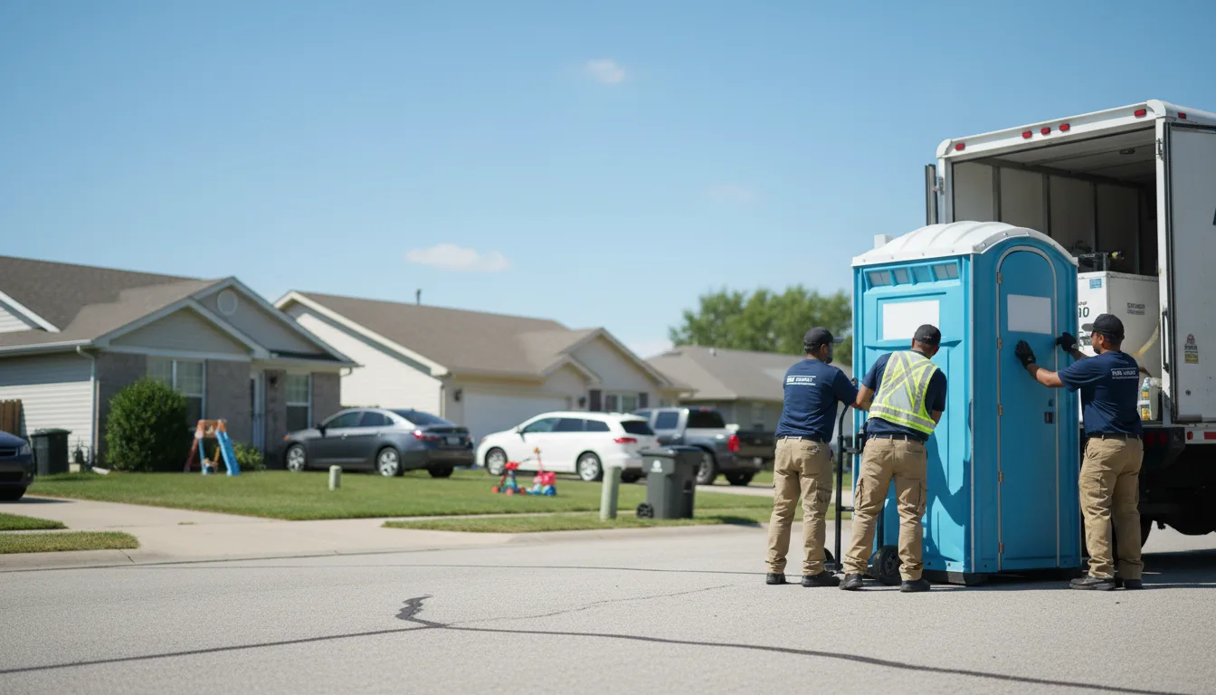 Standard Porta Potty Rentals in Taylorville, IL near me